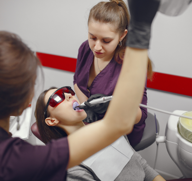 tooth-polishing banner